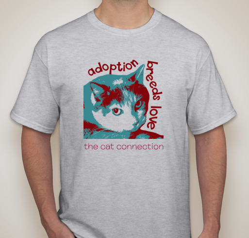 Buy a T-shirt and support cat rescue!